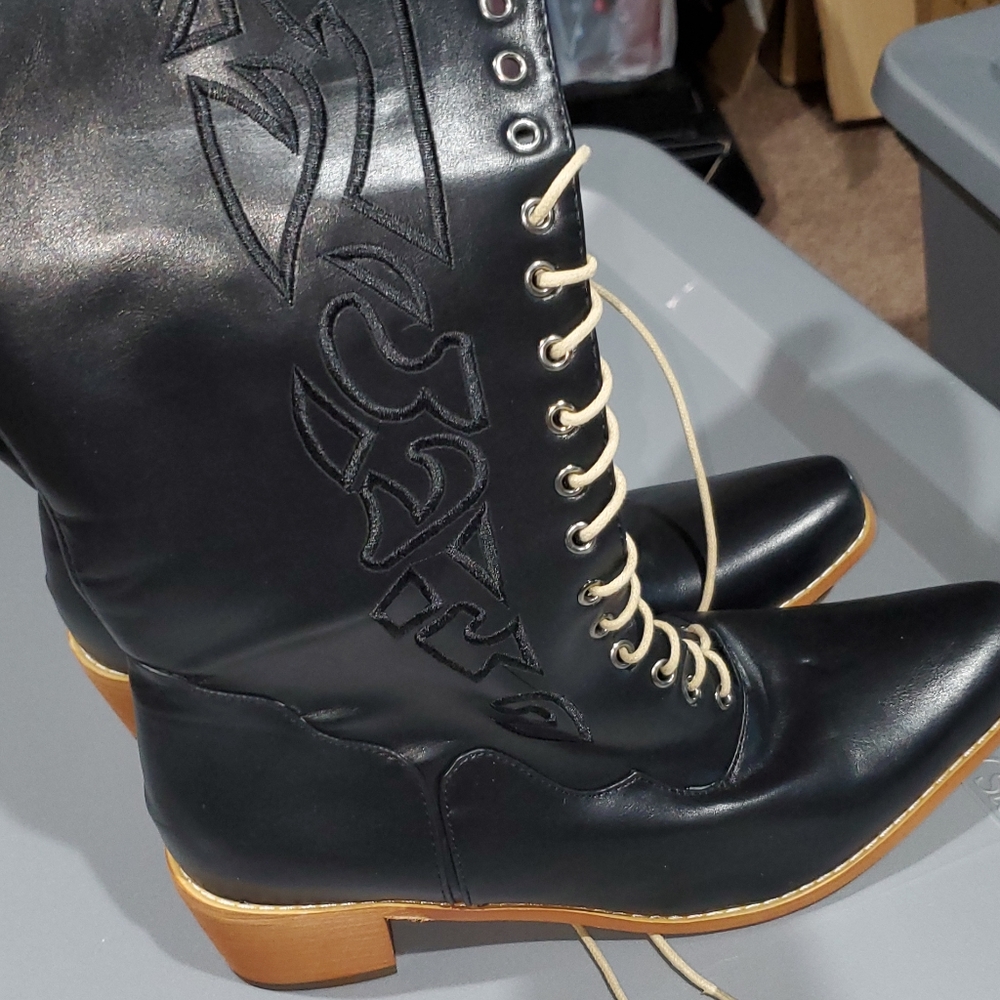 Victoria style boots